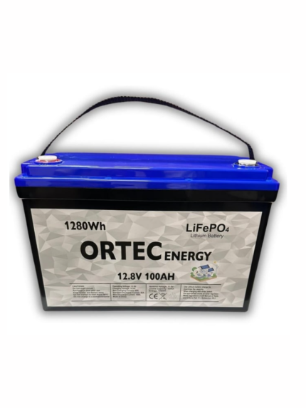12.8v 100a lityum batarya