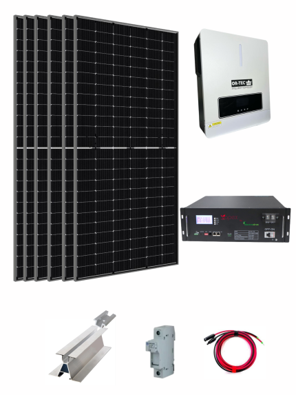 6.2 kw güneş enerji paketi