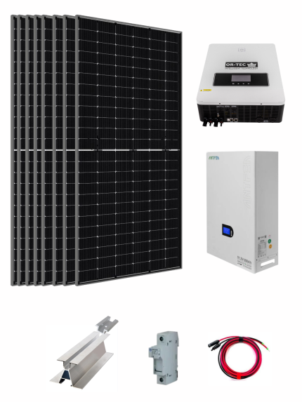 8.2 kw güneş enerji paketi