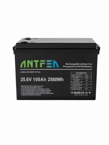 25,6v 100a lityum antfea