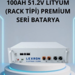 lexron 51.2v 100a lityum batarya