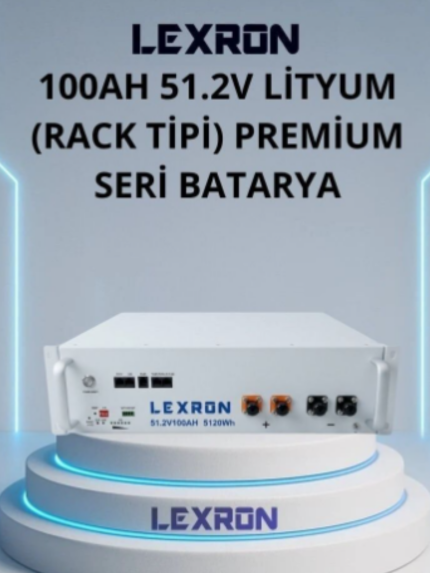 lexron 51.2v 100a lityum batarya