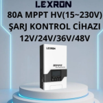 lexron 80amper mppt