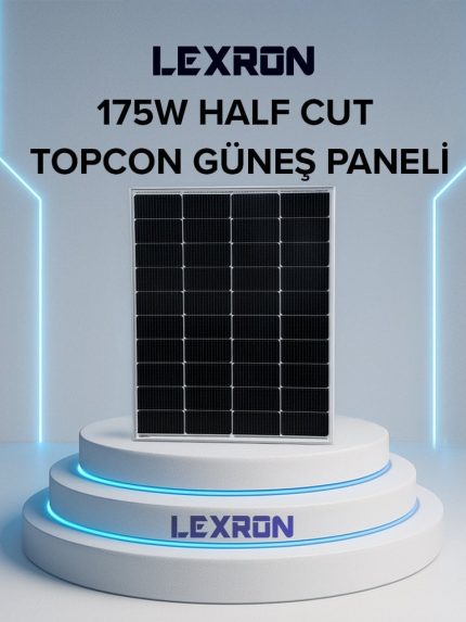 Lexron 175W Half-Cut TOPCon Monokristal Güneş Paneli