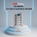 EVE 20.48 kWh 204.8V HV Lityum Batarya Sistemi