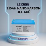 Lexron 12V 210Ah Nano-Karbon Jel Akü