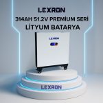 Lexron Premium 51.2V 314Ah 16 kWh LiFePO4 Lityum Batarya
