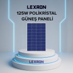 125W ECOSOL POLİKRİSTAL GÜNEŞ PANELİ