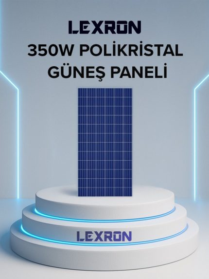 Lexron 350W 72 Hücre Polikristal Güneş Paneli