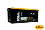 Mexxsun 25.6V 100Ah 2.56 kWh LiFePO4 Lityum Akü