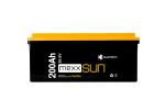 Mexxsun 25.6V 200Ah 5.12 kWh LiFePO4 Lityum Akü - Görsel 2